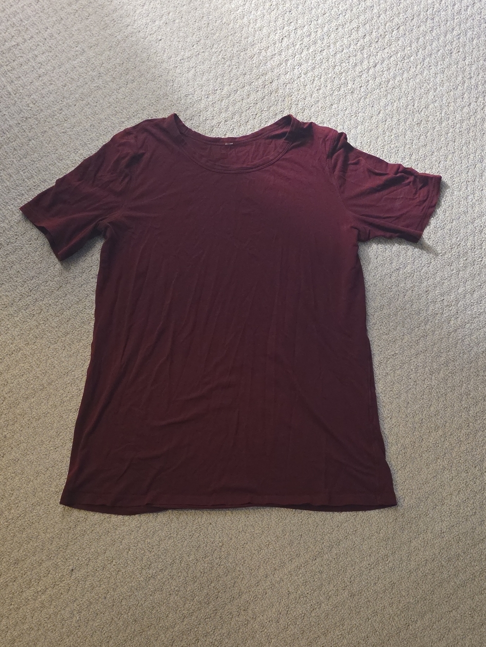 Lululemon Love Tee Short Sleeve - Deep Rouge Maroon